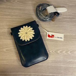 Save the Girls Touchscreen Crossbody Daisy Purse